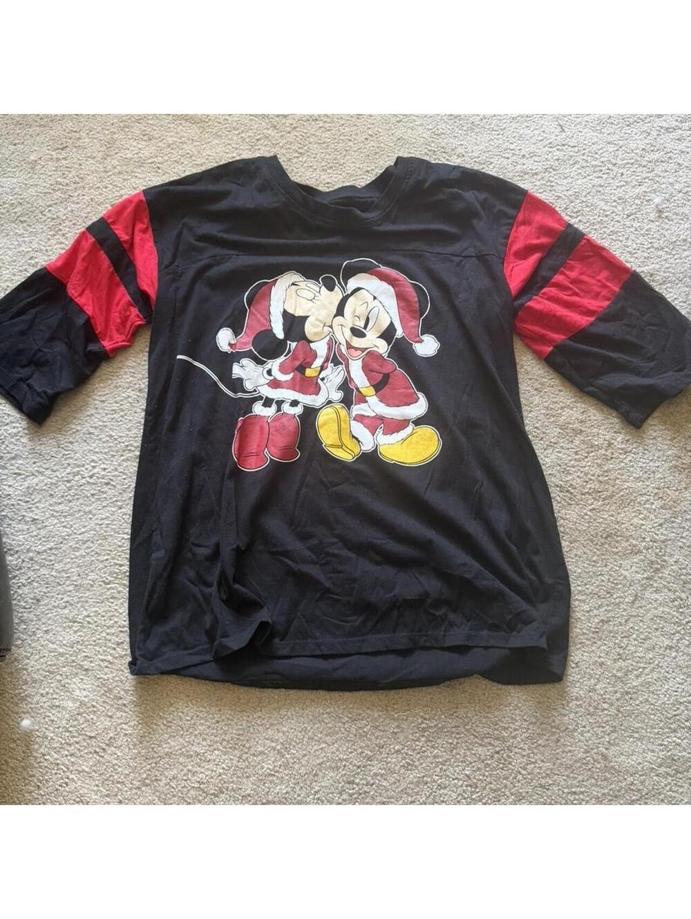 Disney Mickey and Minnie Mouse Christmas Sweatshirt 1X